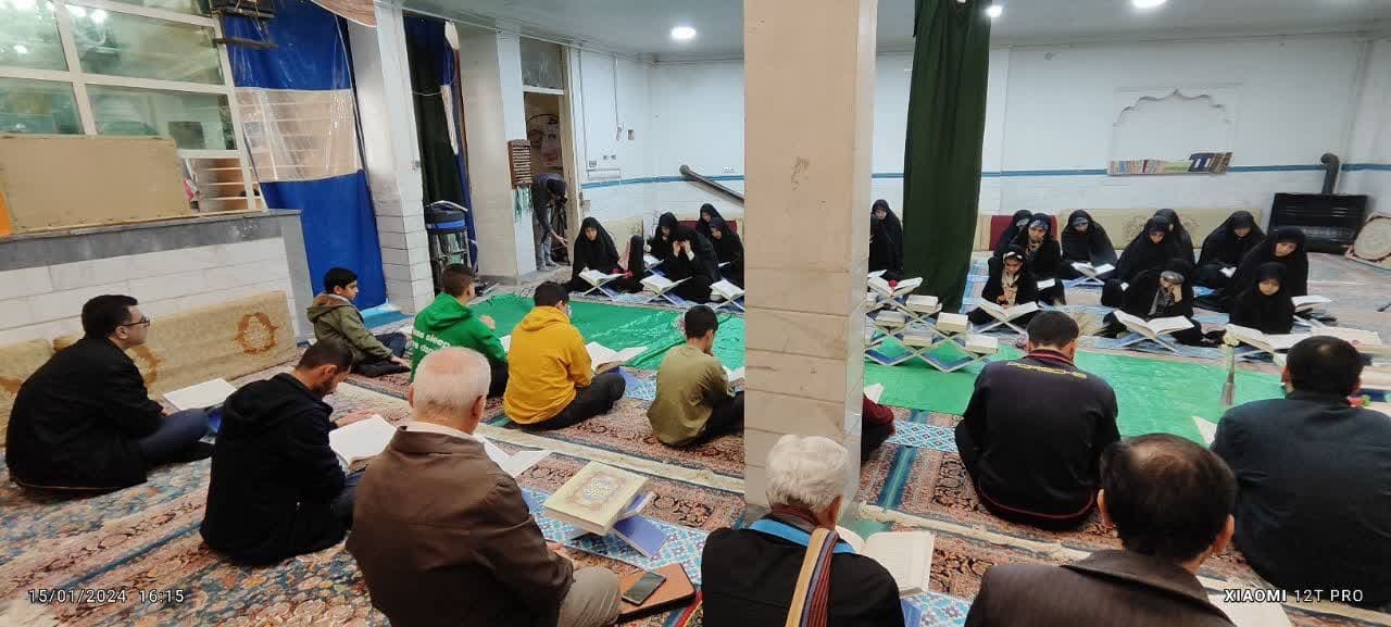 برگزاري کرسي تلاوت در کانون فرهنگي هنري الغدير شهرستان آبدانان